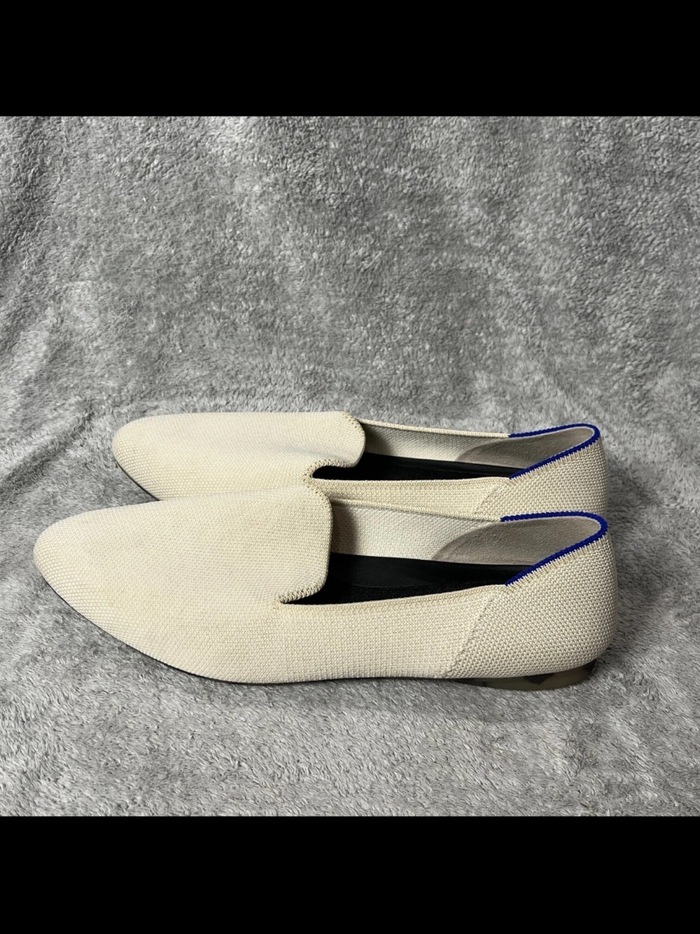 ROTHYS The Almond Loafer in vanilla bean CASUAL SHOES SLIP ON size 7.5 excellent